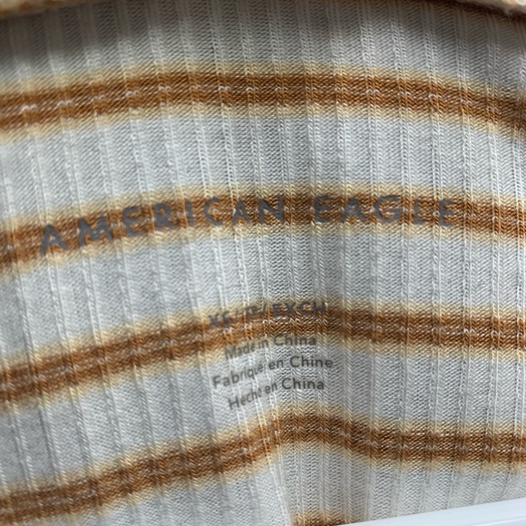 NOT FOR SALE American Eagle Striped Crop - Picture 3 of 3